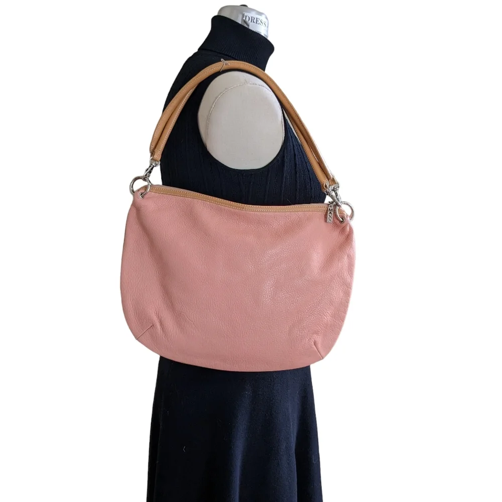 Maxx NY Pink Leather Hobo Bag - Picture 11 of 11